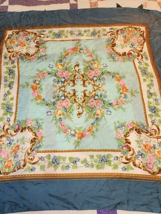 Adrienne Vittadini Accessories - Adrienne Vittadini 100% Silk Scarf/Wrap